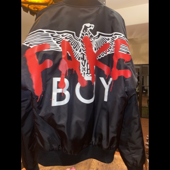 BOY LONDON Fake Boy Bomber Jacket - Picture 6 of 8